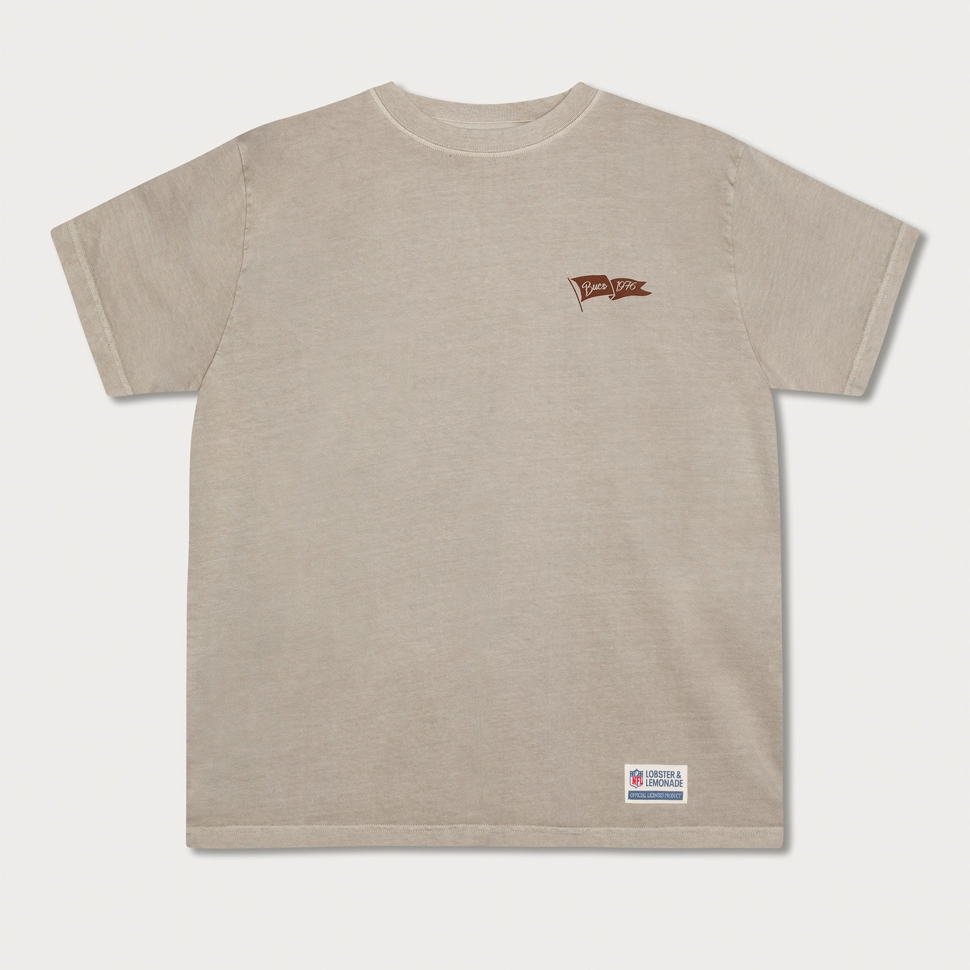 Tampa Bay Buccaneers L&L '89 Classics NFL T-Shirt Beige