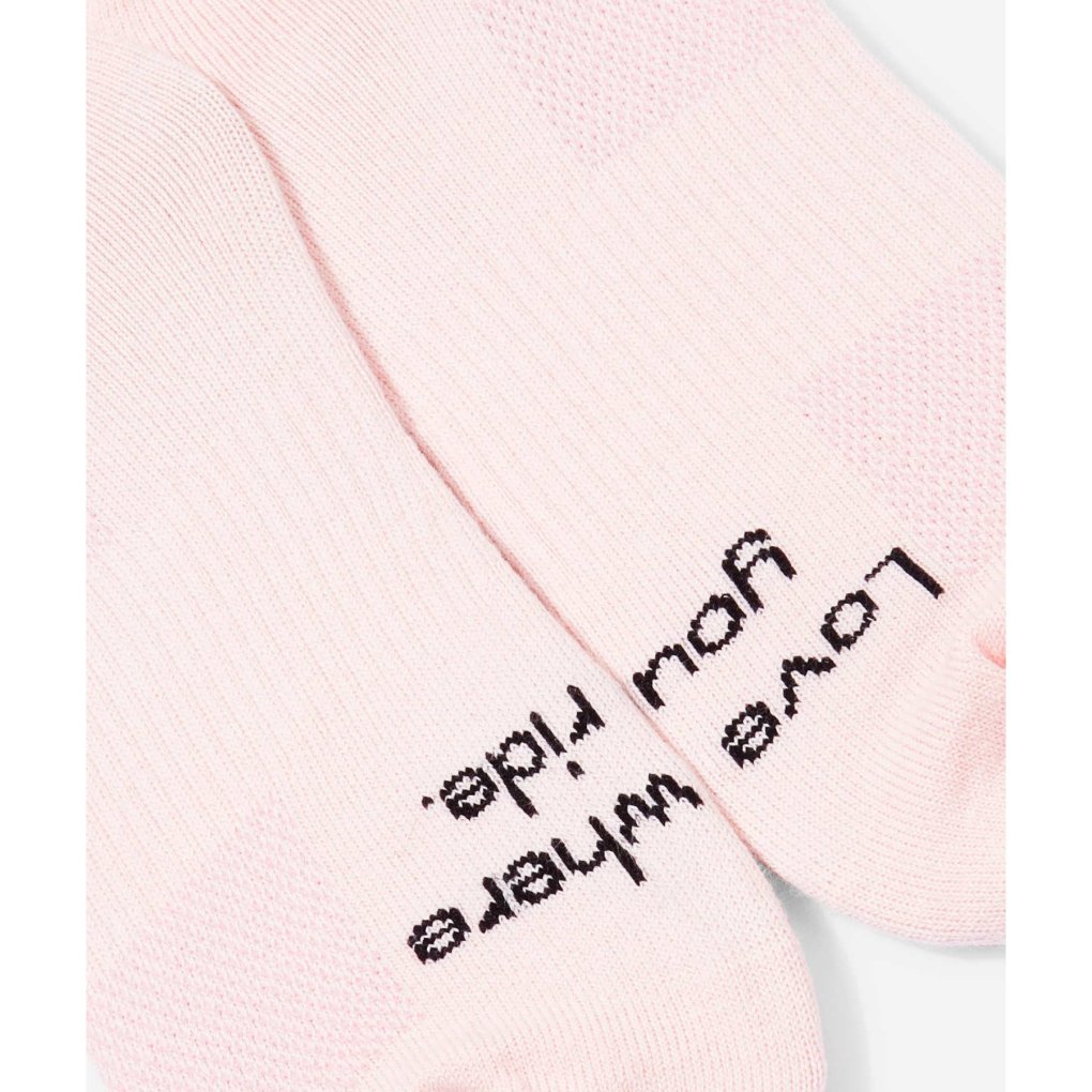 QUOC All Road Cycling Socks - dusty pink