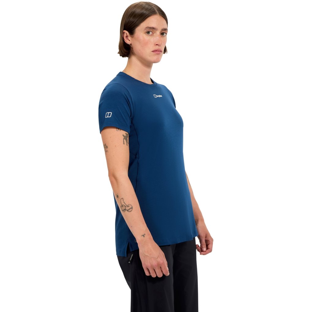 Berghaus Delta Tech T-Shirt Women - Hale Navy
