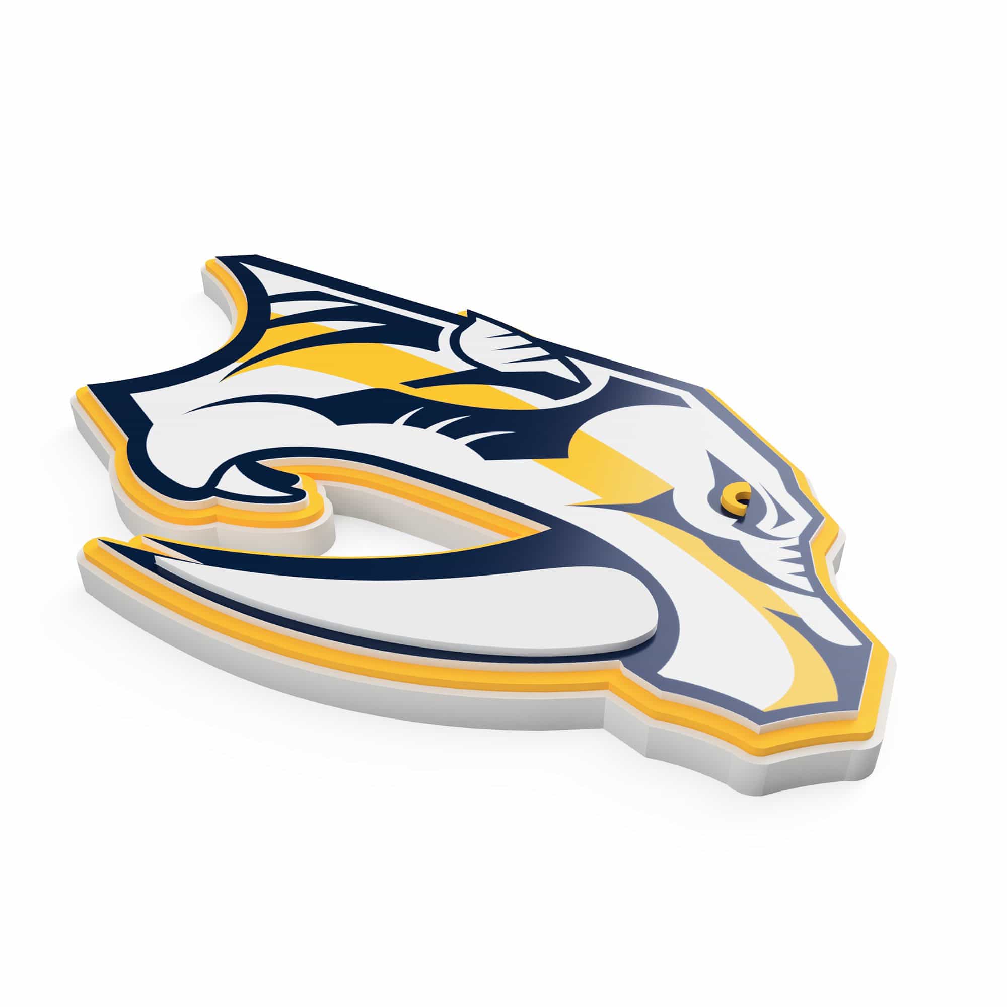 Nashville Predators NHL 3D Foam Logo Wall Sign