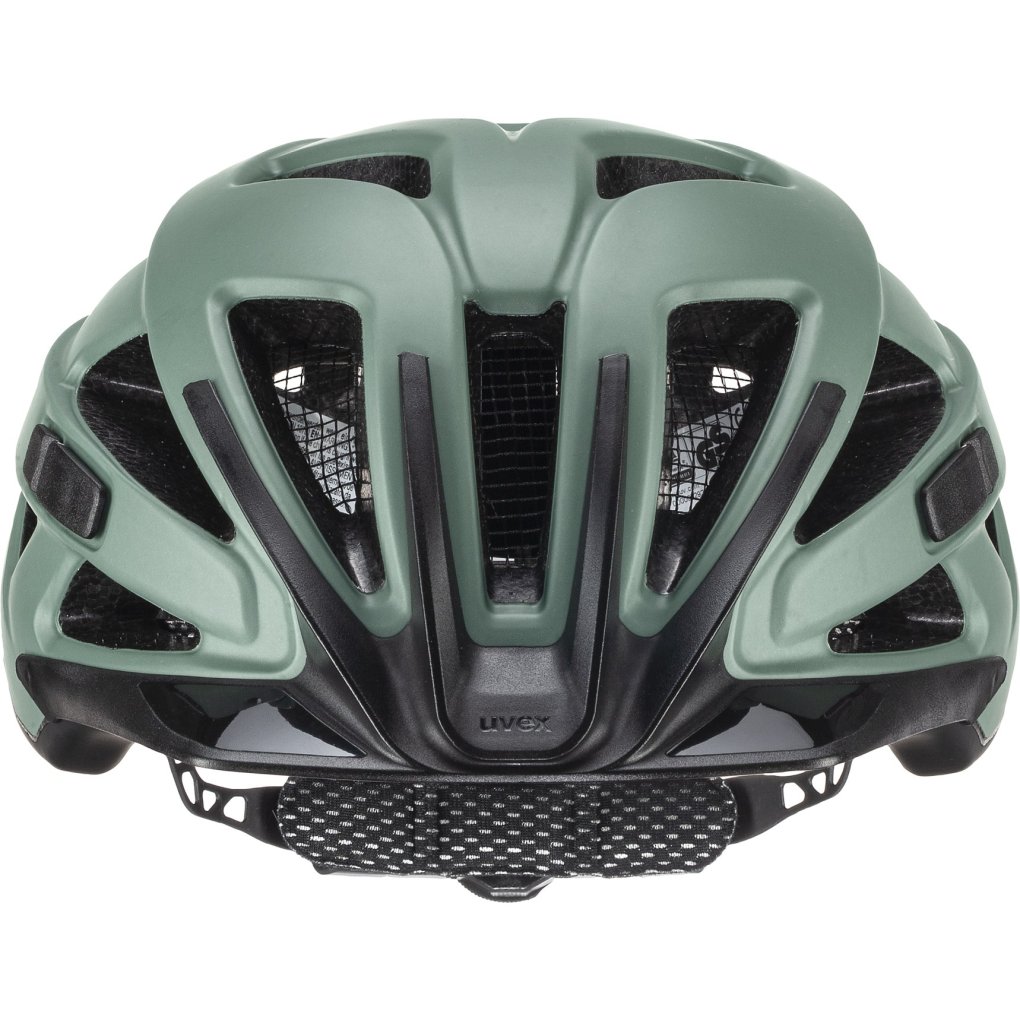 Uvex active cc Helmet - moss green-black matt