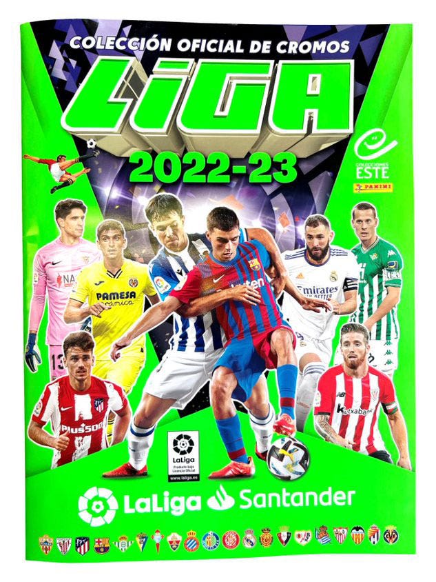 LIGA ESTE 2022/23 -  missing stickers