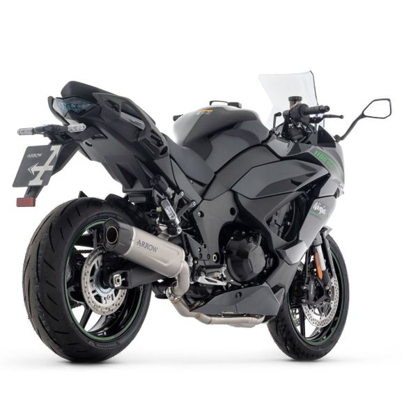 Arrow indy race evo silencer carbon end cap - greyRef: AW0705