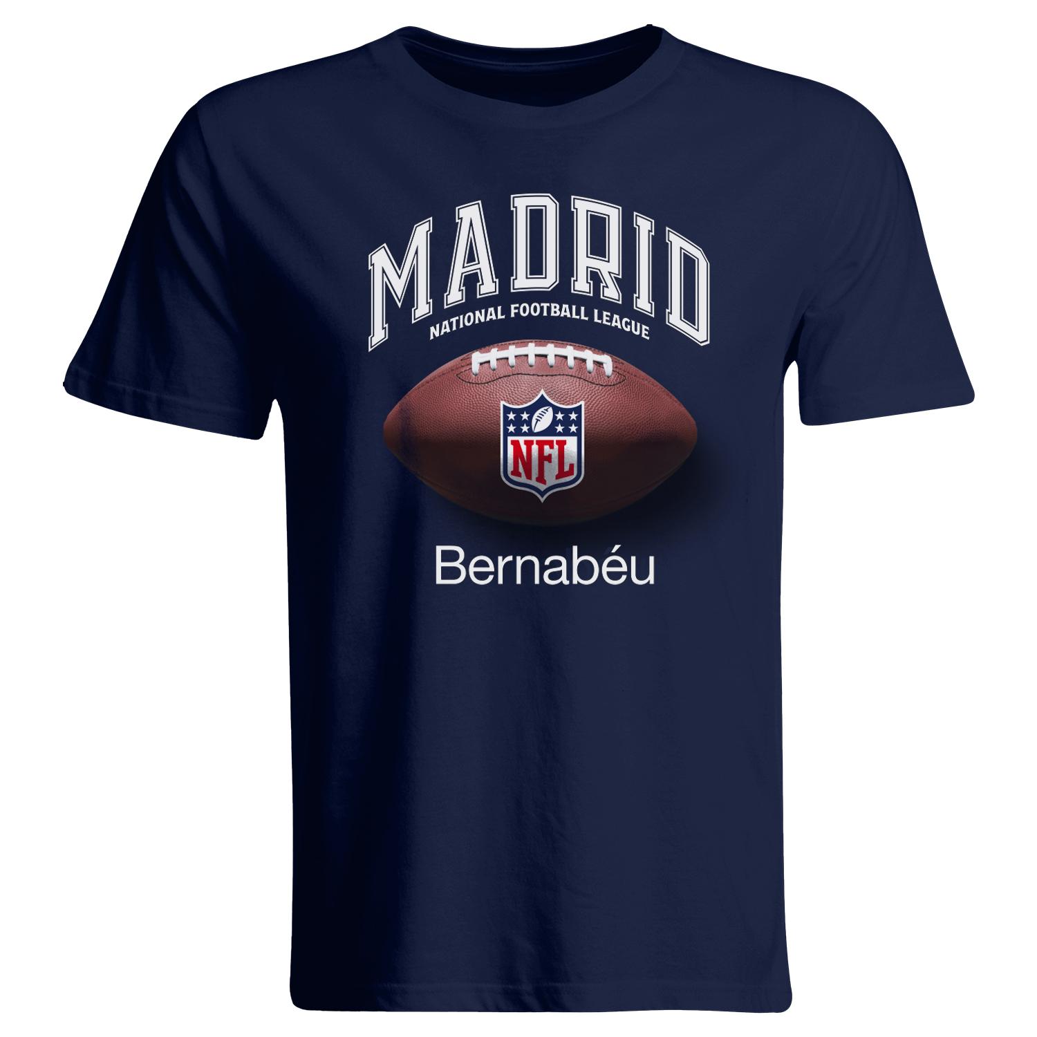 Mens Bernabéu x NFL Ball Shirt Navy