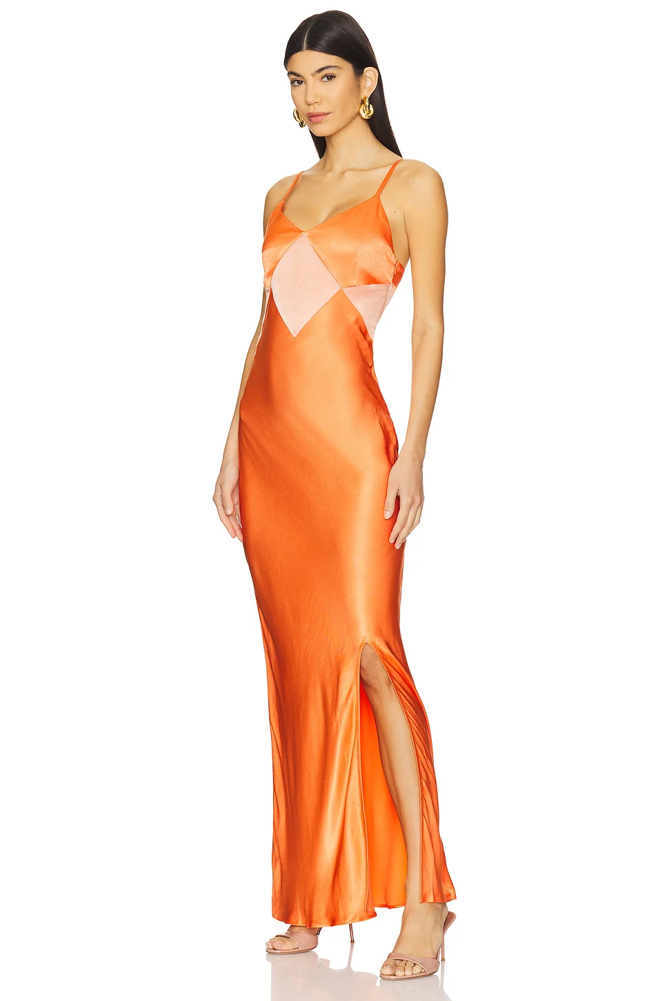 Orla Colour Block Midi Dress