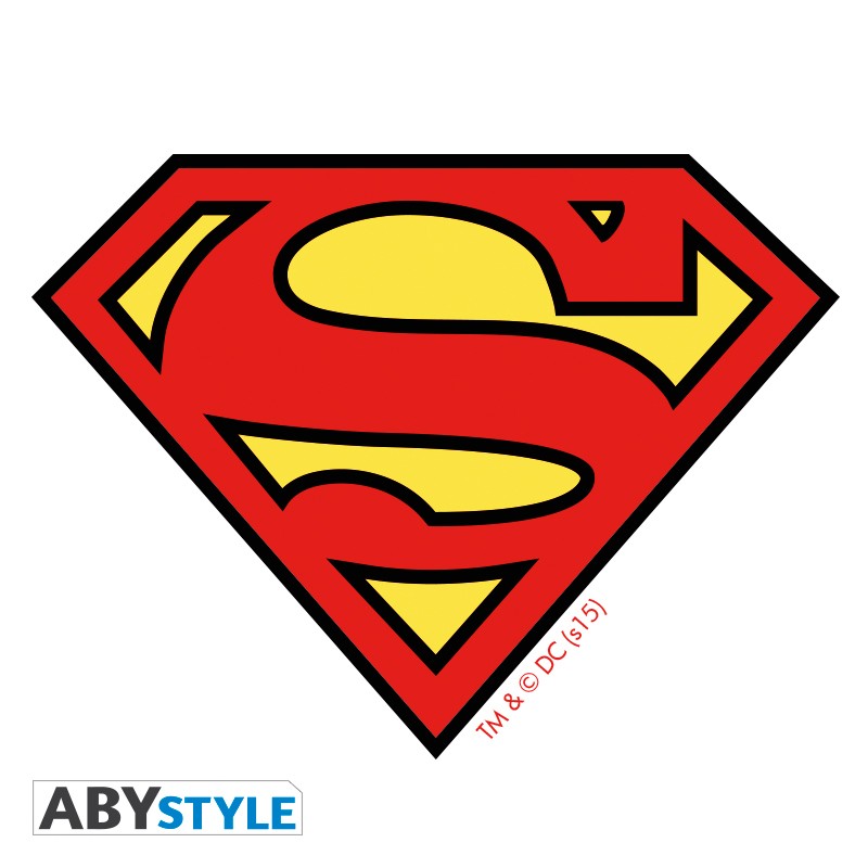 DC COMICS Glass Superman