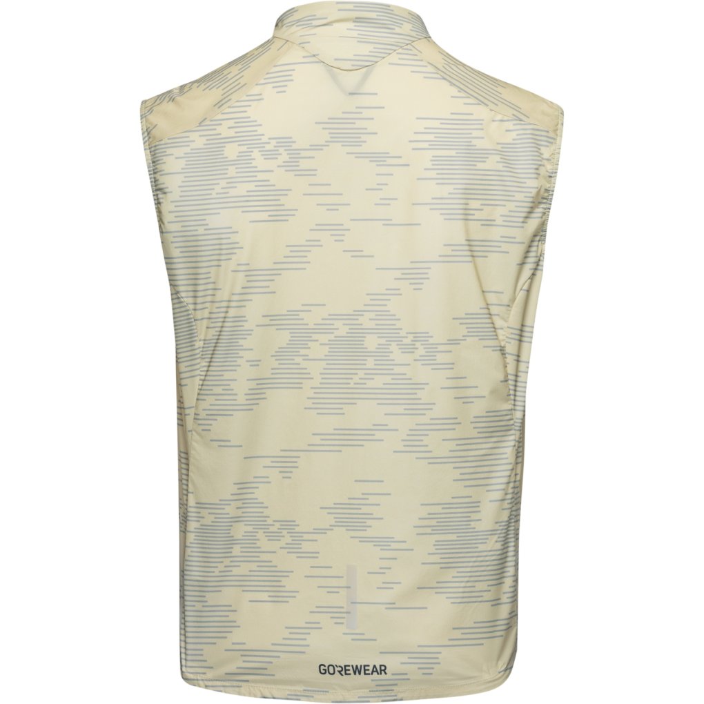GOREWEAR Concurve Electro Windbreaker Vest Men - crushed_tech beige / lab gray BGBF