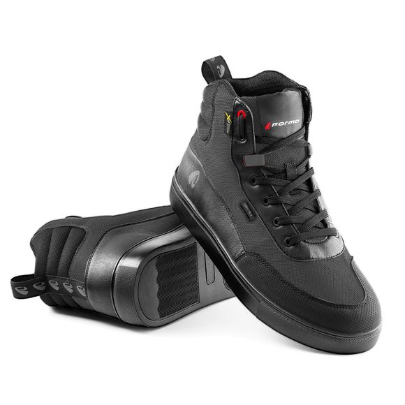 Forma MILANO DRY Motorcycle Riding Shoes - Black / GreyRef: FM0346