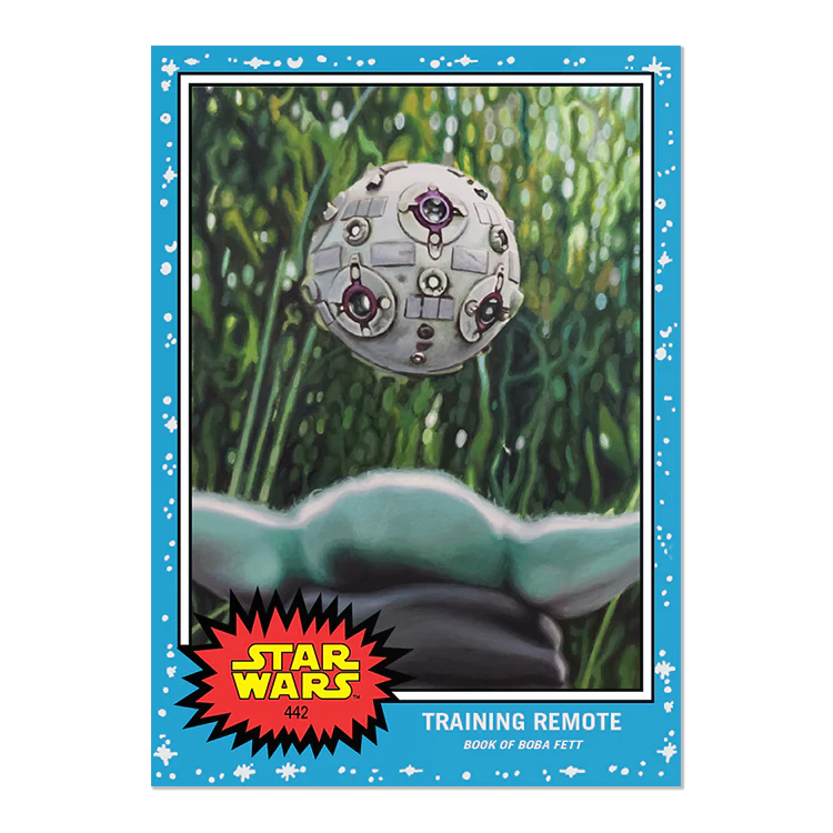 Topps UK - SW Living Set Card #442 - Training Remote