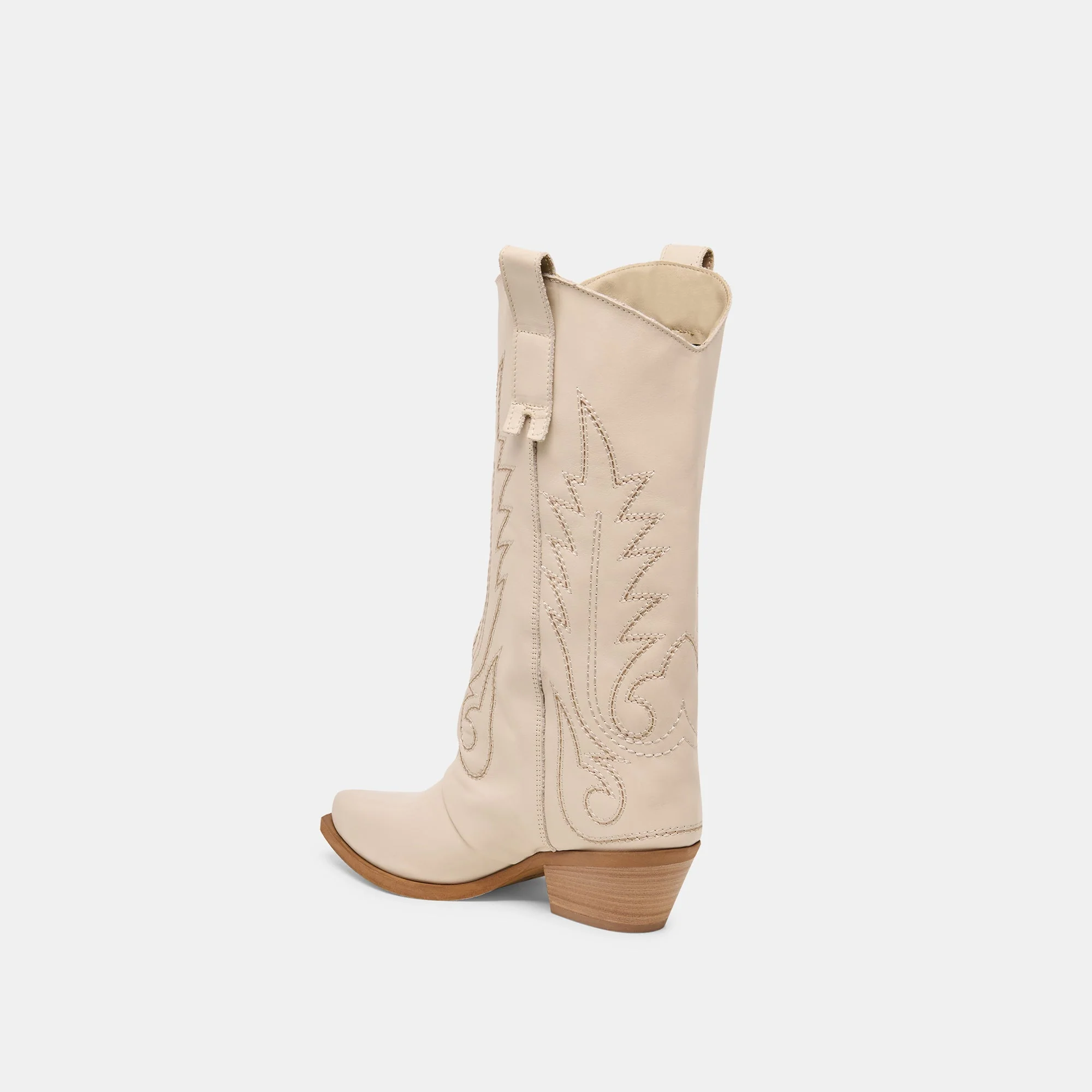 SAMMY BOOTS BONE LEATHER