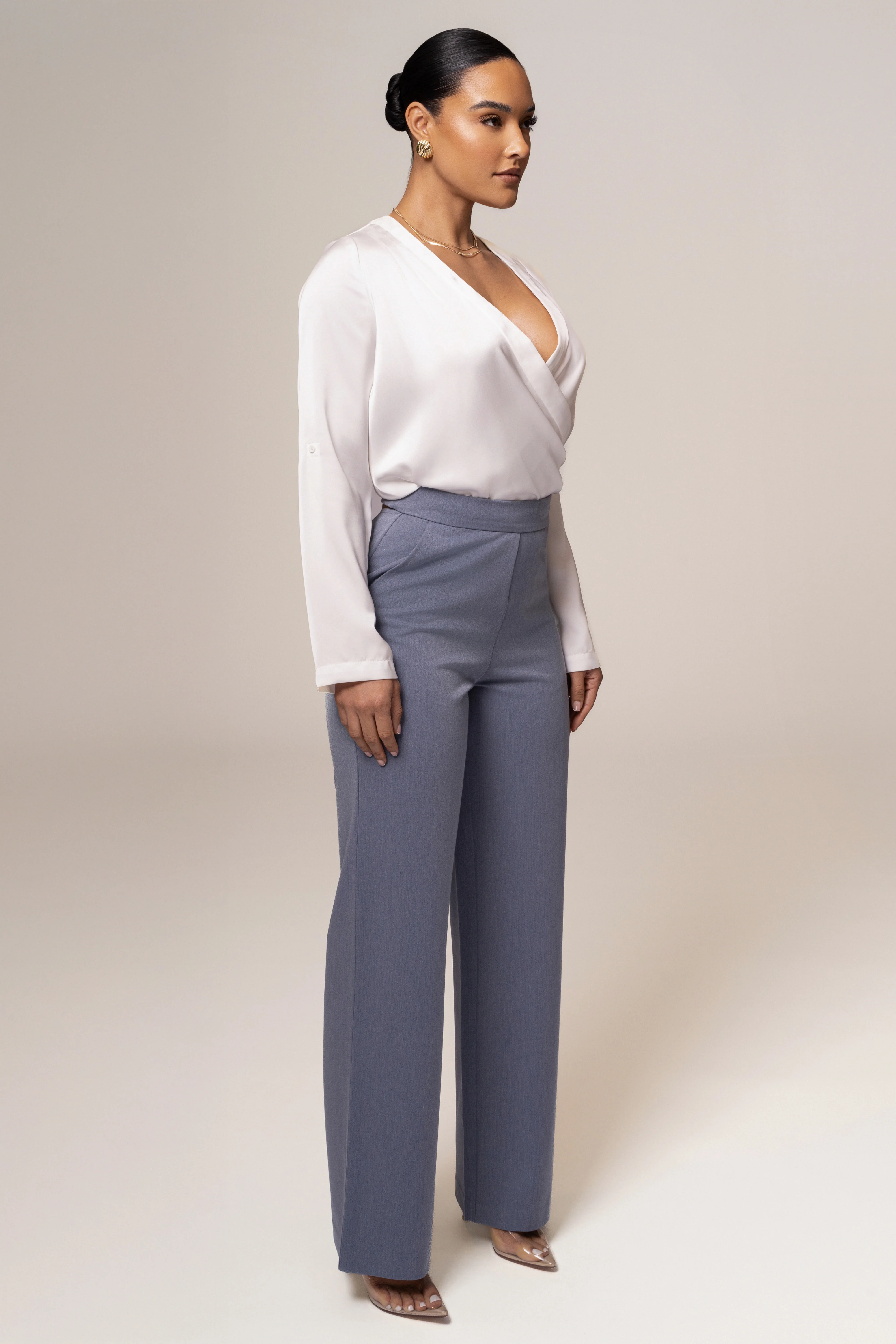 Denim Status Belted Pants