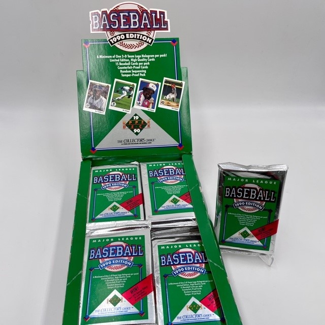 1990 Upper Deck Series 1 Baseball Vintage MLB Pack