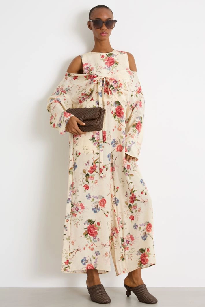 Jumpsuit with shrug - IVORY