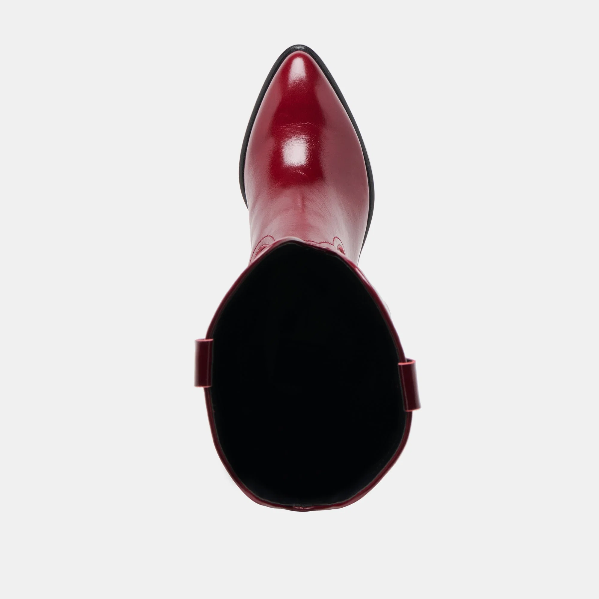 MIRLA BOOTS OXBLOOD LEATHER