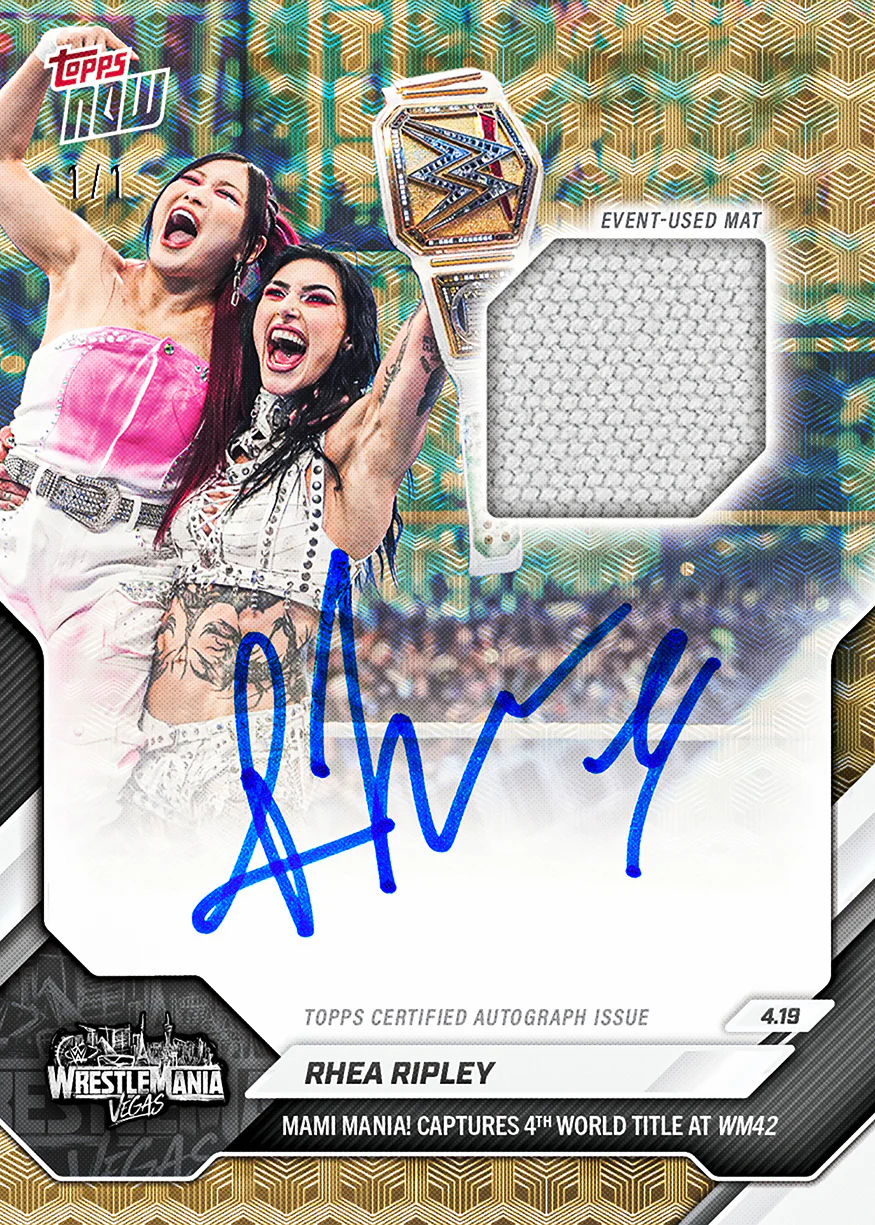 Rhea Ripley - 2026 WWE Topps NOW® - Card 49 - PR: 4359