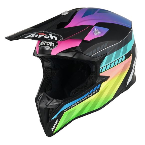 Casque cross Airoh WRAAP - PRISM - MATT 2023 - MulticoloreRef : AR1115