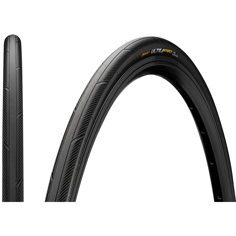 Continental UltraSport 3 Wire Bead Tire - 32-622 - black