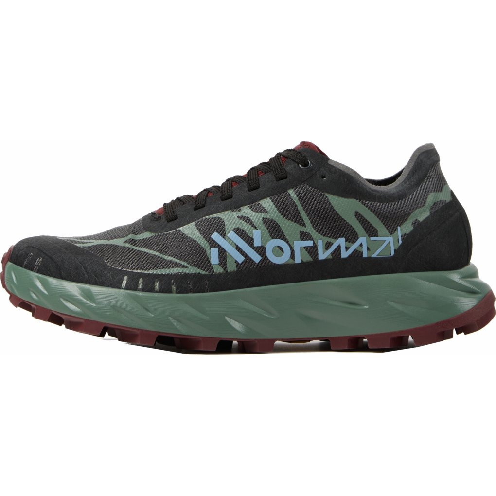 NNormal Kjerag Brut Trailrunning Shoes - Red/Green