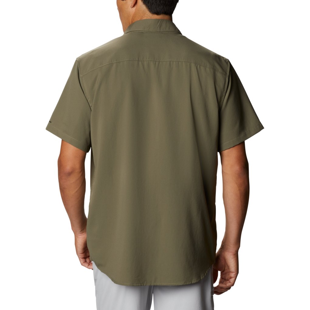 Columbia Utilizer II Solid Short Sleeve Shirt Men - Stone Green