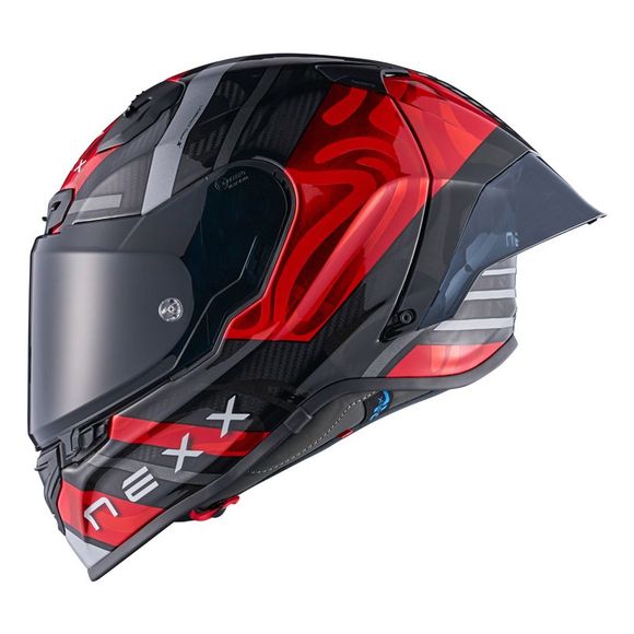 Nexx X.R3R Full-Face Helmet - SWIRL - Black / RedRef: NE0635-C664