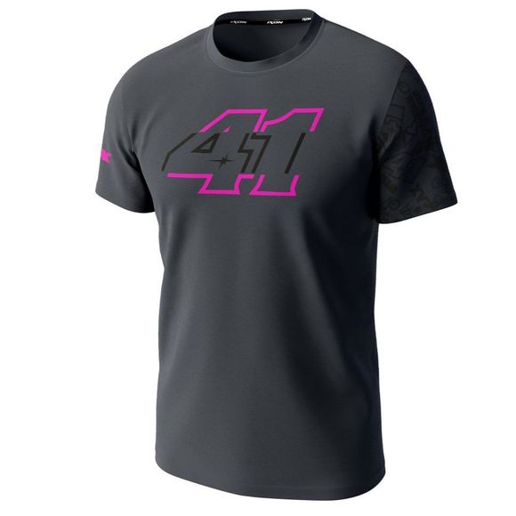 T-Shirt manches courtes Ixon TS1 ESPA 23 - Gris / NoirRef : IX1826