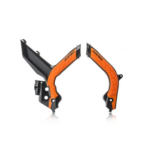 Acerbis Frame Protector x grip - Black / OrangeRef: AE2935