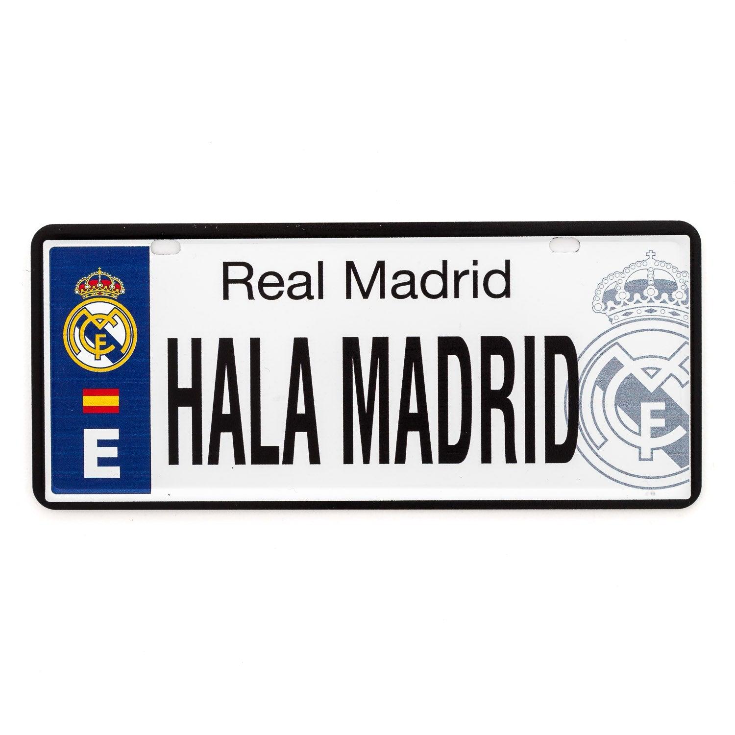 License Plate Hala Madrid