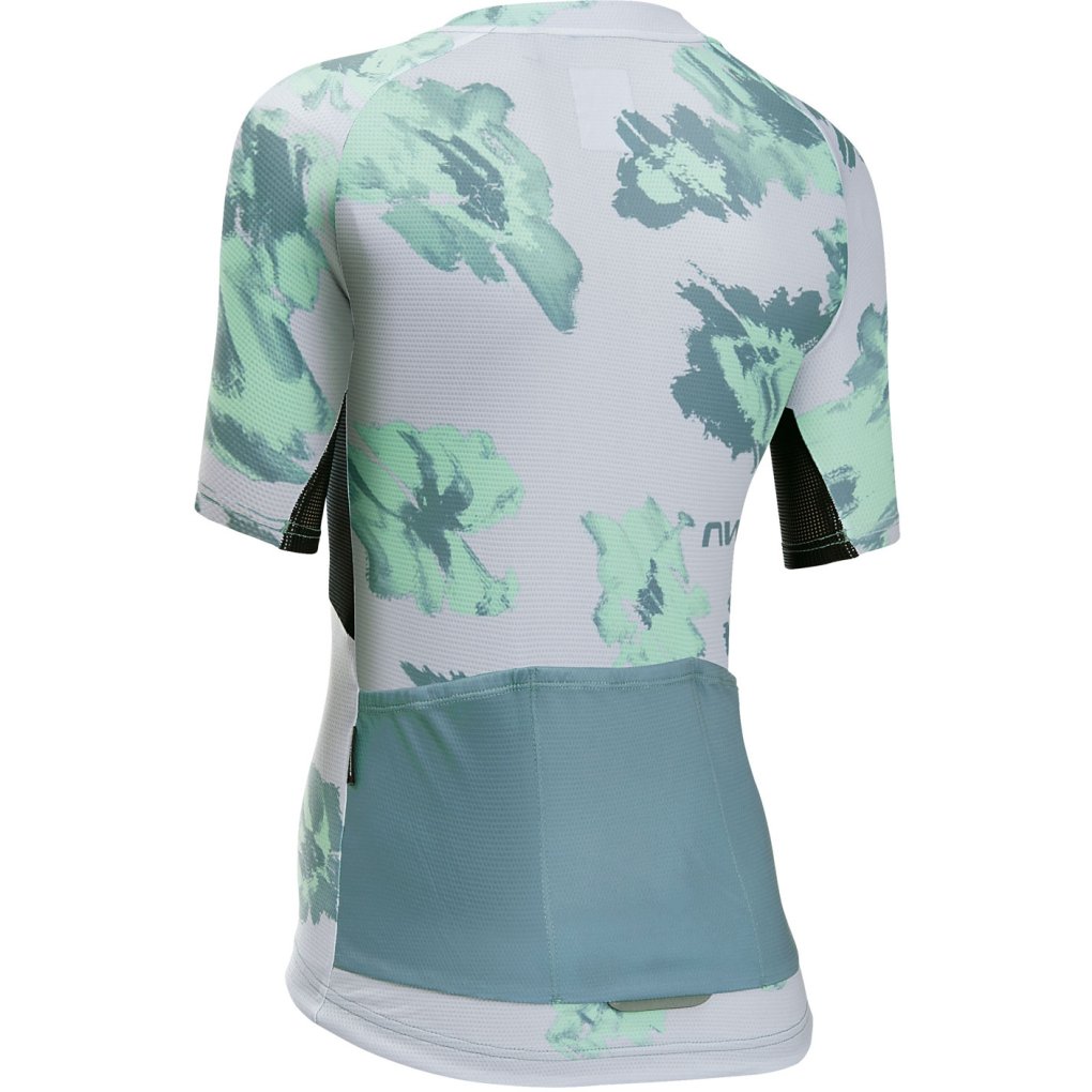 Northwave Force Evo Shortsleeve Jersey Women - light grey/sage 130