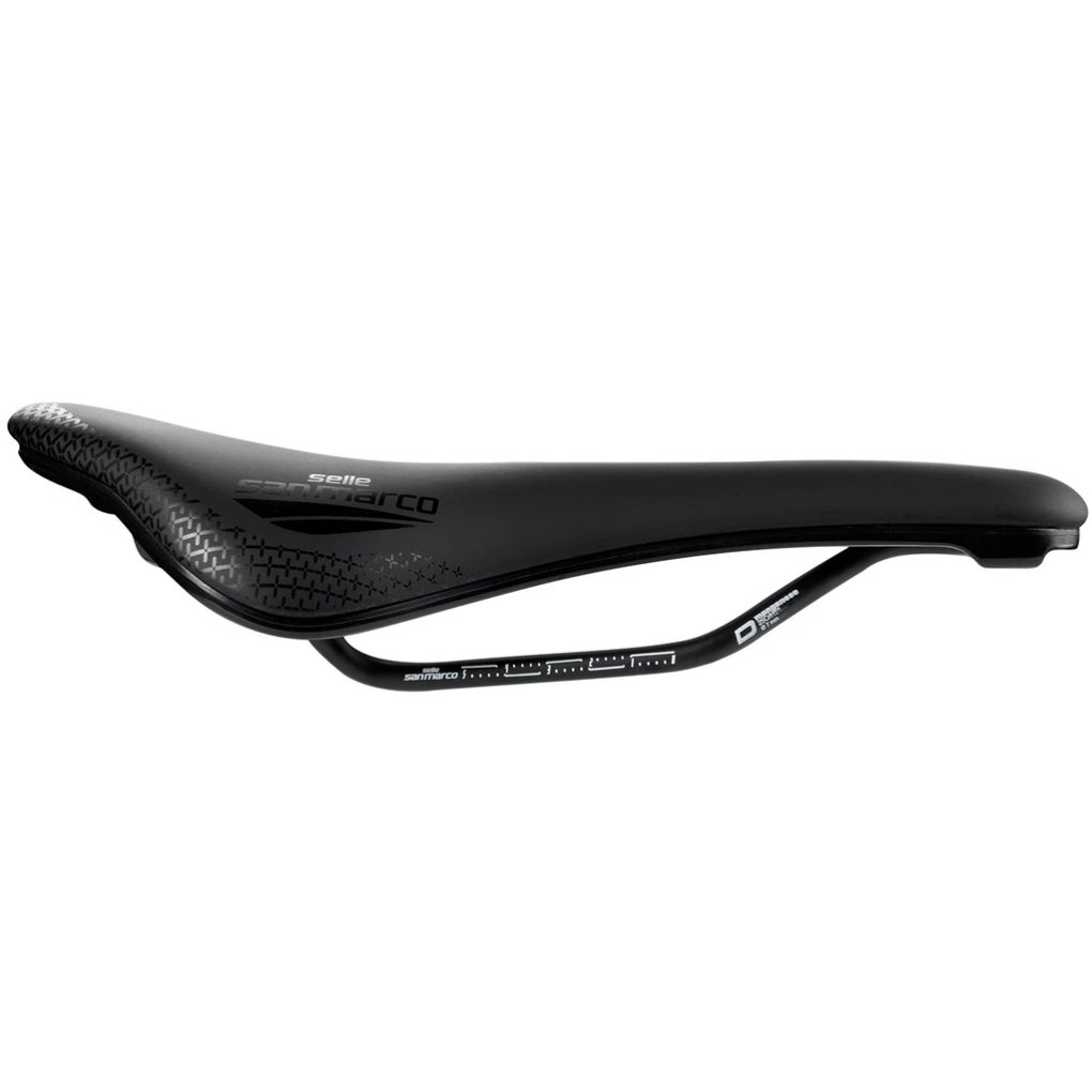 Selle San Marco Shortfit 2.0 Comfort Dynamic Open-Fit Saddle - Narrow S3 - black