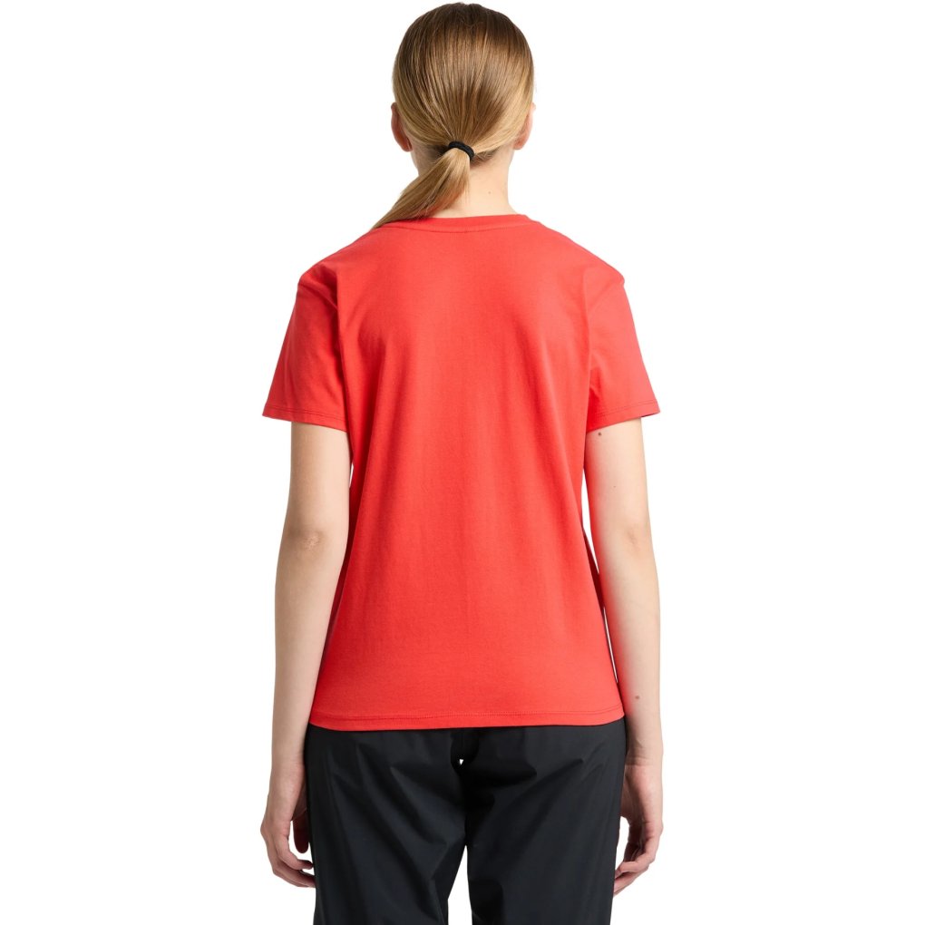 Haglöfs Camp Tee Women - poppy red 5LI