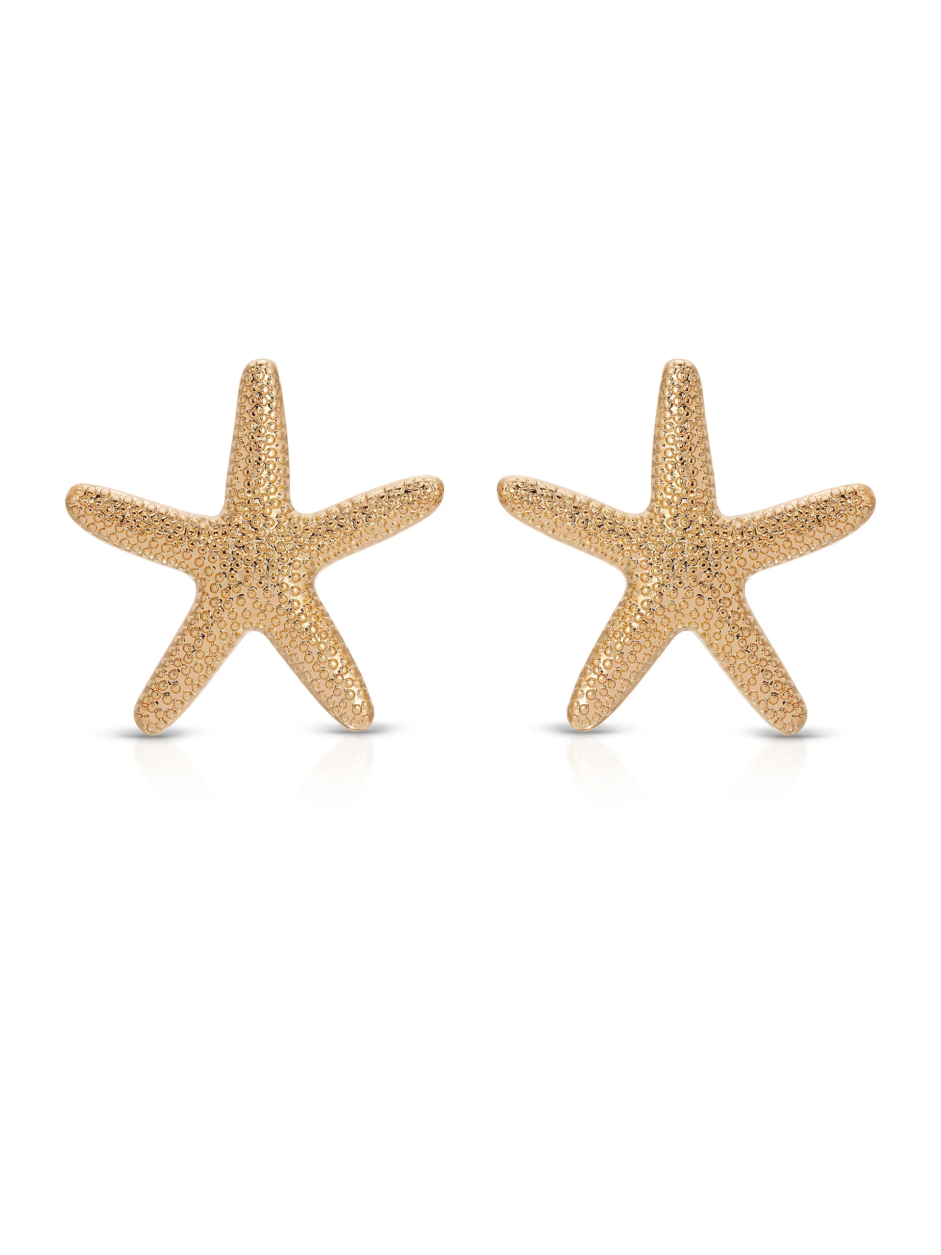 Statement Starfish Stud Earrings