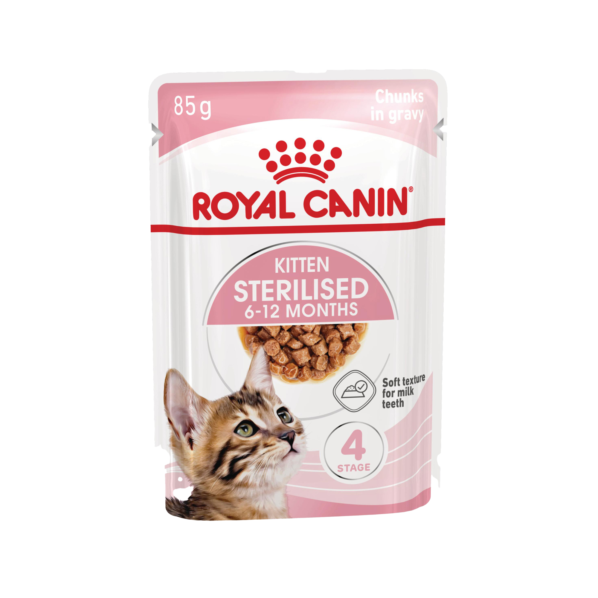 Royal Canin Kitten Sterilised in Gravy - Meal sachet - 12 x 85g