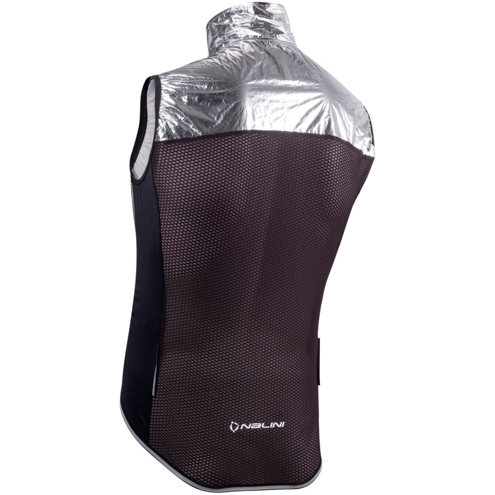 Nalini Mirror Cycling Vest Men - black/silver 4000