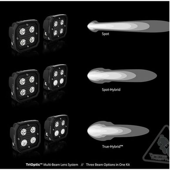 Additional Denali lights D4 LED 10W (each) Universal - BlackRef: DENA0005 / 1061862