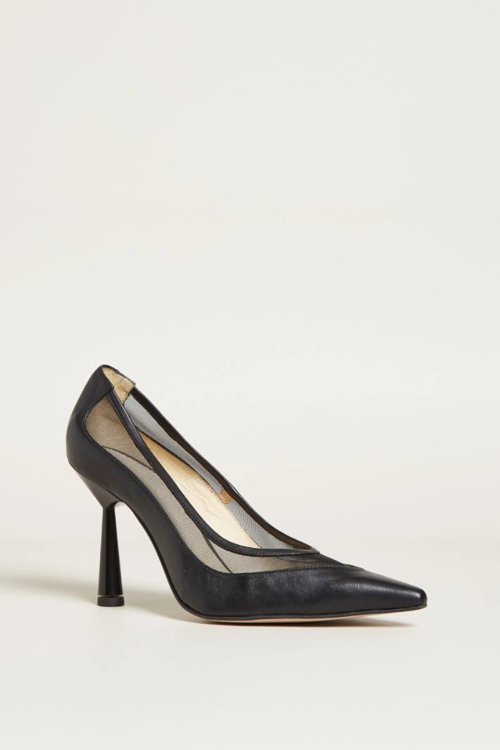 Stiletto heel pumps - BLACK