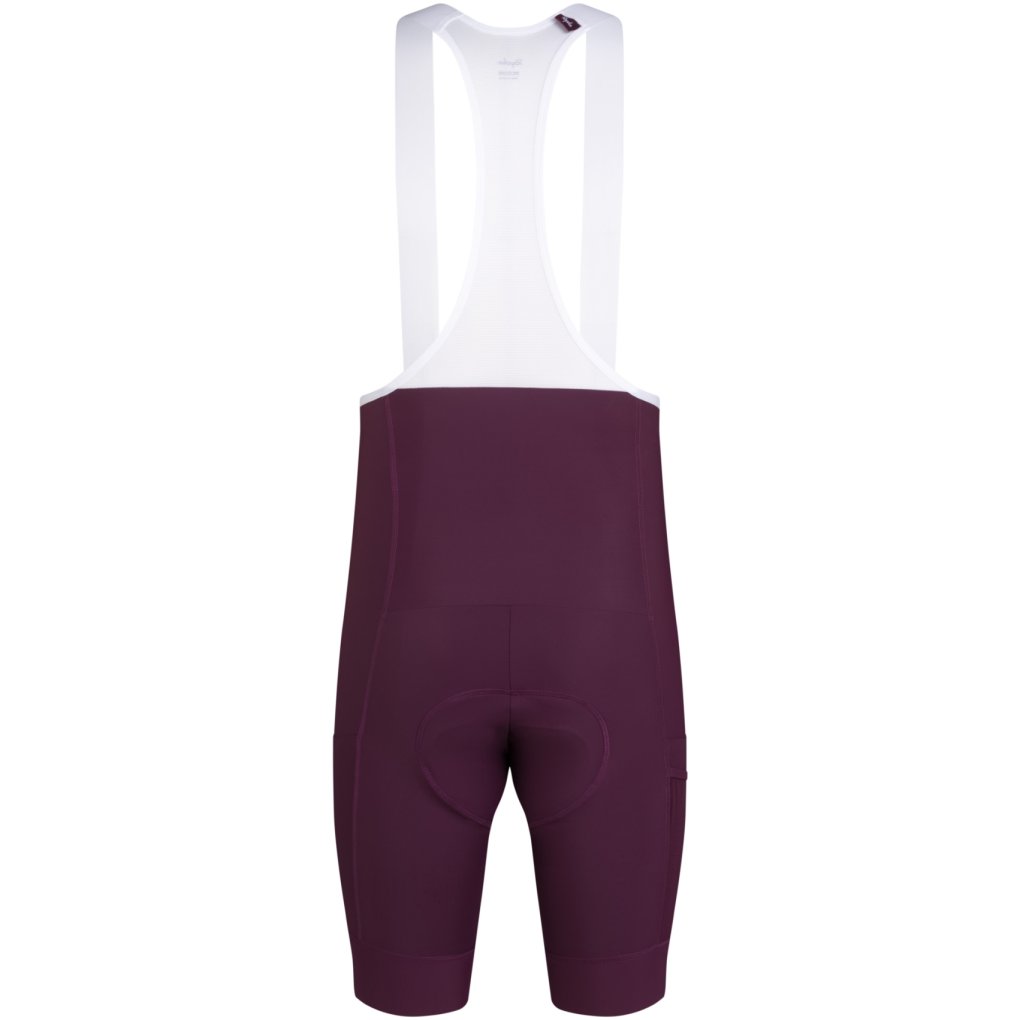 Rapha Brevet E. Cargo Bib Shorts Men - plum/white