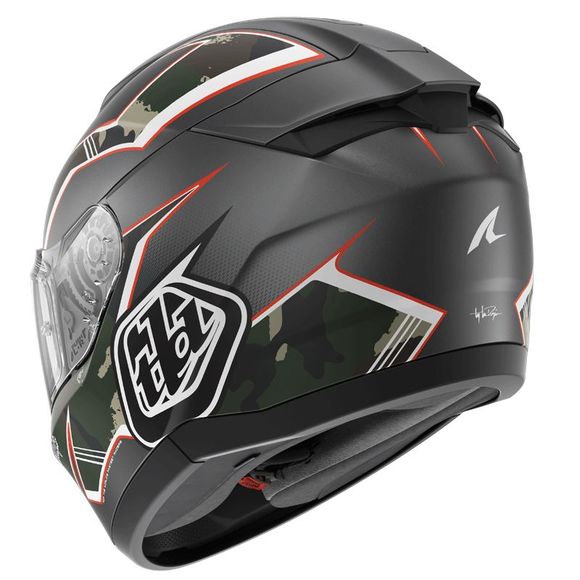 Shark RIDILL 2 Full-Face Helmet - MATRIX CAMO x TROYLEE DESIGN - Gray / GreenRef: SH1737