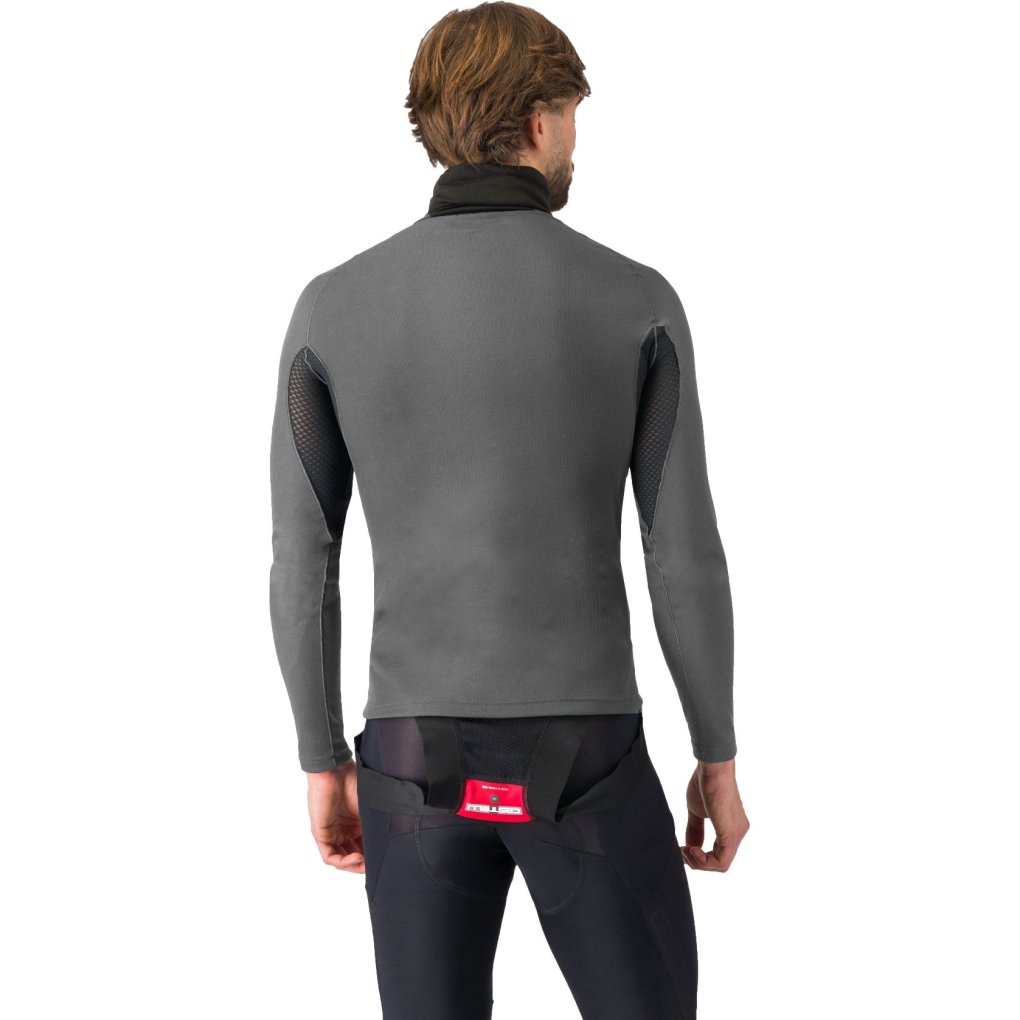 Castelli Flanders 2 High Neck Warmer Men - grey 008