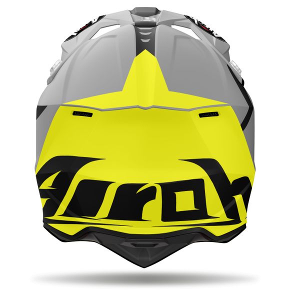 Casque cross Airoh WRAAAP - RELOADED 2024 - JauneRef : AR1379