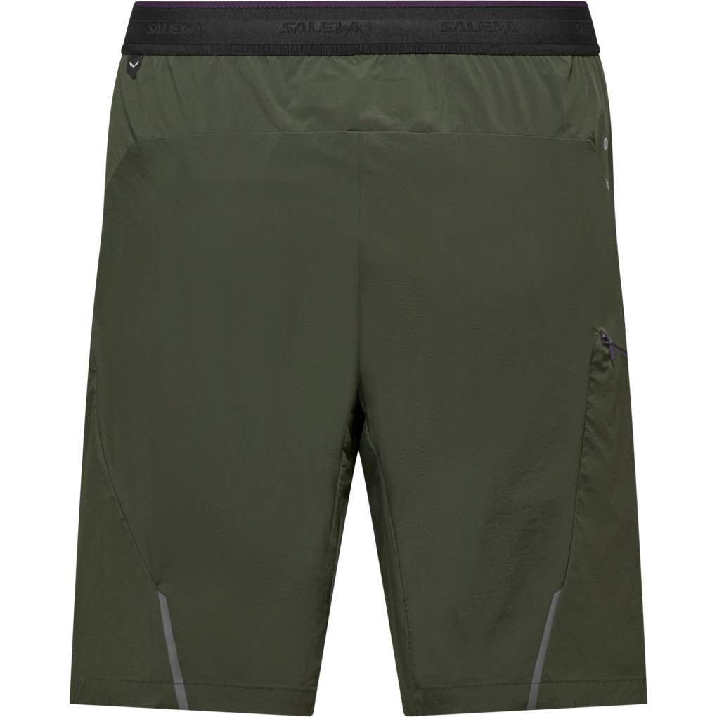 Salewa Pedroc 4 Duratstretch Cargo Shorts Men - dark olive oil 5281