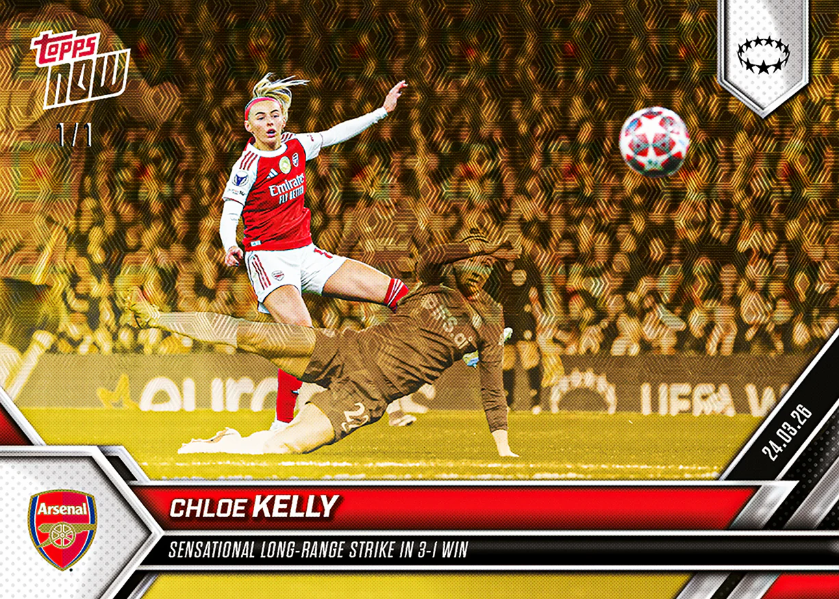 Chloe Kelly - 2025-26 UWCL Topps NOW® - Card 23