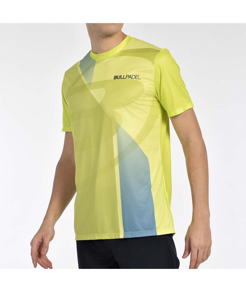 T-SHIRT BULLPADEL BRUMO LIME