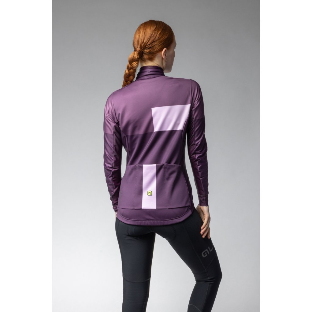 Alé PR-E Geometric Jacket Women - blackberry purple