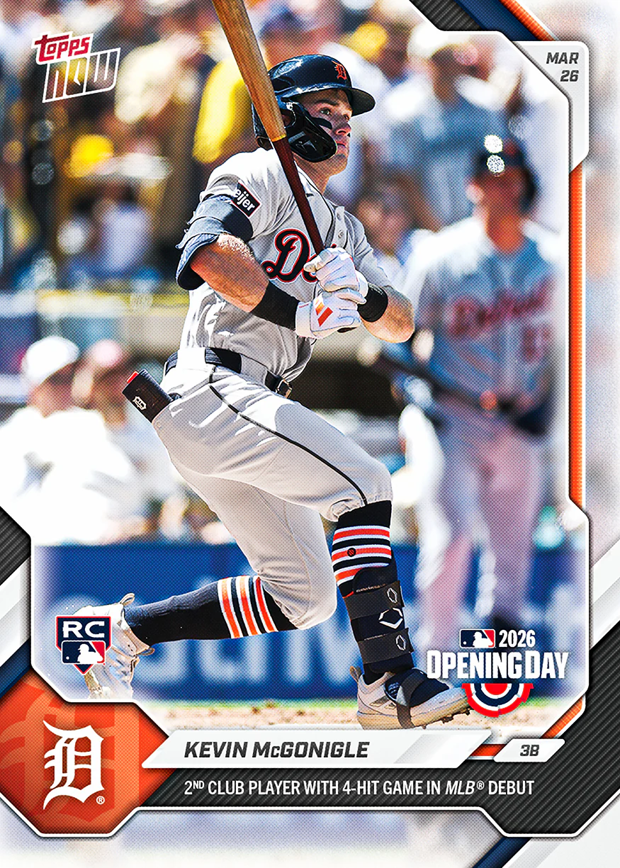 Kevin McGonigle - 2026 MLB Topps NOW® - Card 7