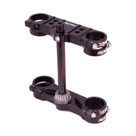 Xtrig Upper / Lower Fork Triple Clamps X-Trig ROCS BlackRef: 1105923