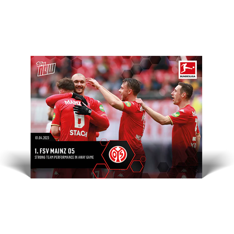 Topps UK - Strong team performance win away game - Bundesliga TOPPS NOW® Card #169