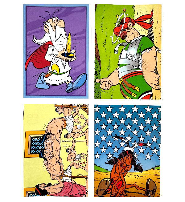 Panini Asterix 65 Years of Adventures Stickers - 10 Packets