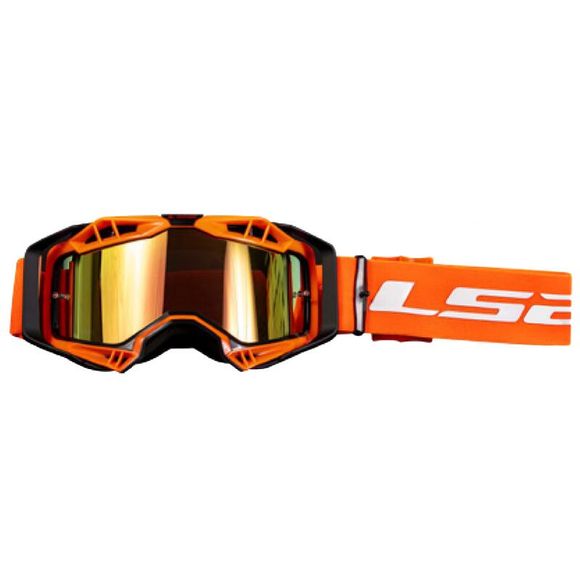 LS2 AURA IRIDIUM VISOR 2024 cross mask - Black / OrangeRef: LS0917 / 7201002050