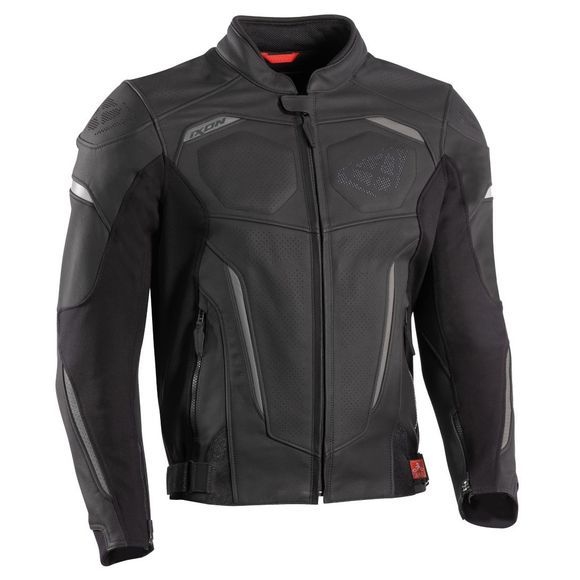 Moto Jacket Ixon Ceros - Black / GrayRef: IX1595-C3061