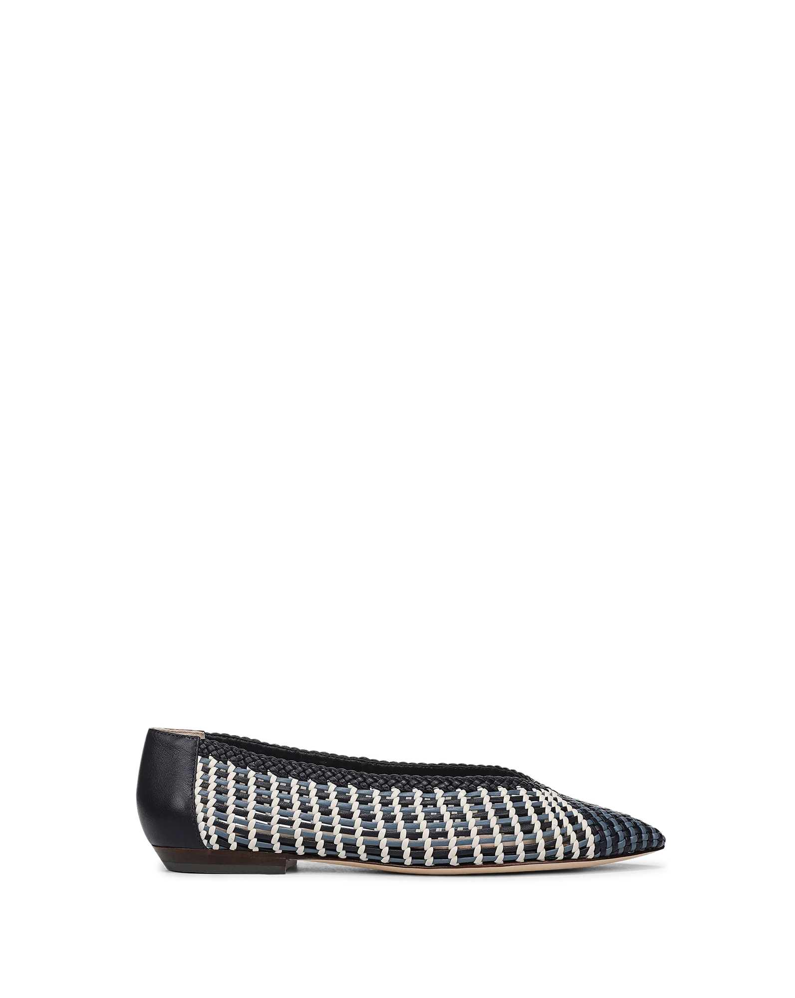 Bancroft Woven Leather Flat